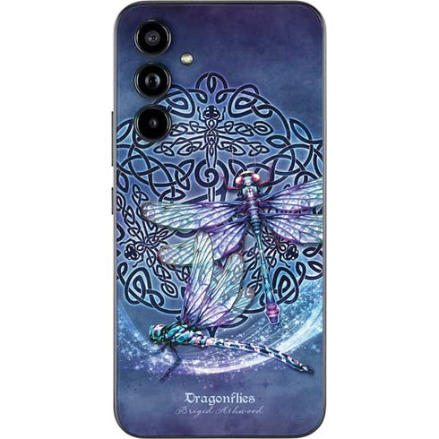 Brigid Ashwood Dragonfly Celtic Knot Galaxy A54 5G Skin
